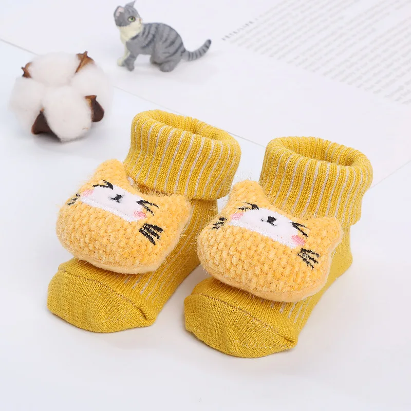 Babysocken mit 3D-Cartoon Motiven - Mon Bebé